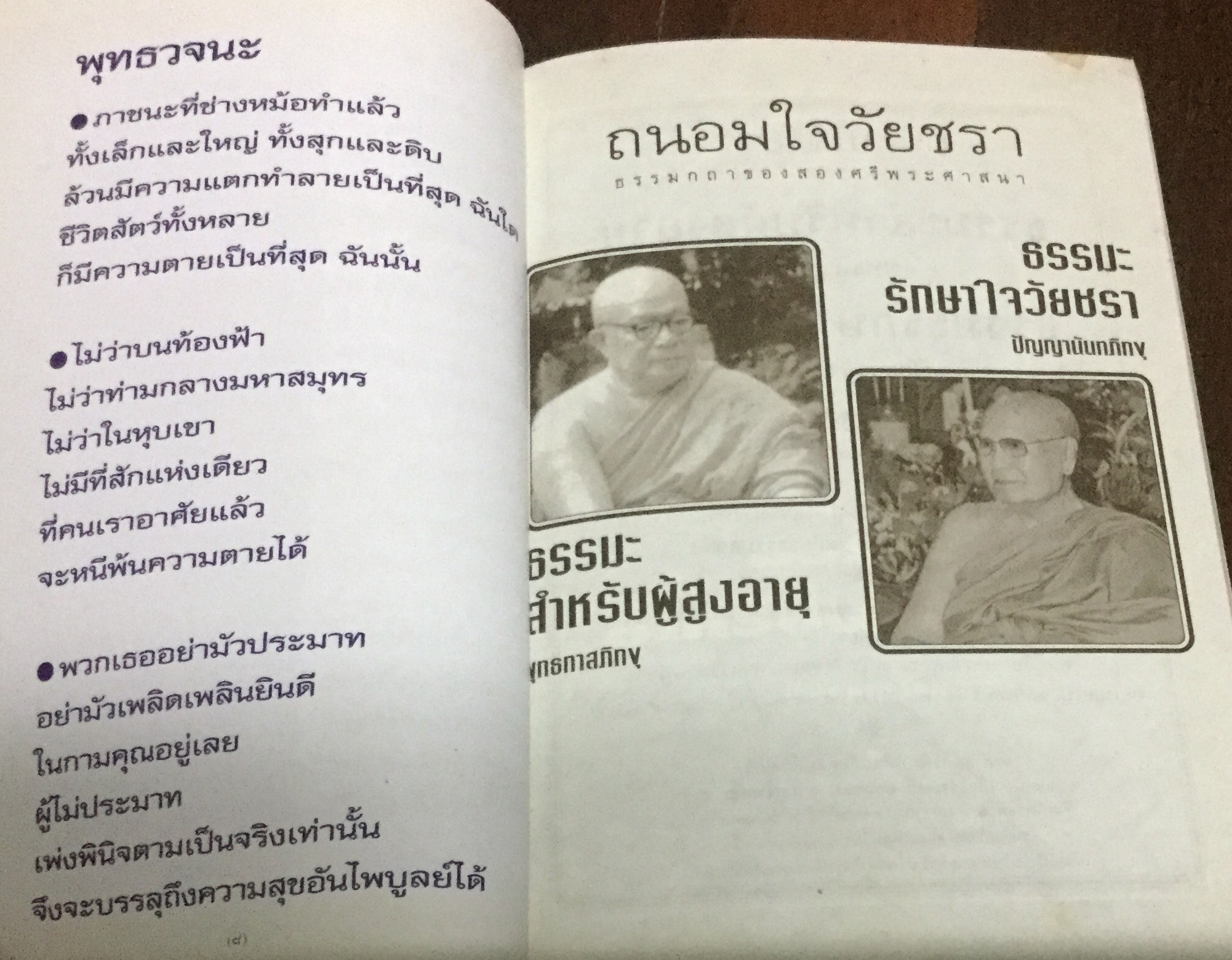 ถนอมใจวัยชรา ปัญญานันท พุทธทาส ราคา 35