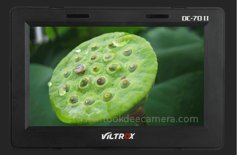 จอภาพViltrox DC-70II HDMI ขนาด 7นิ้ว สำหรับกล้อง DSLR หรือกล้องวิดีโอ