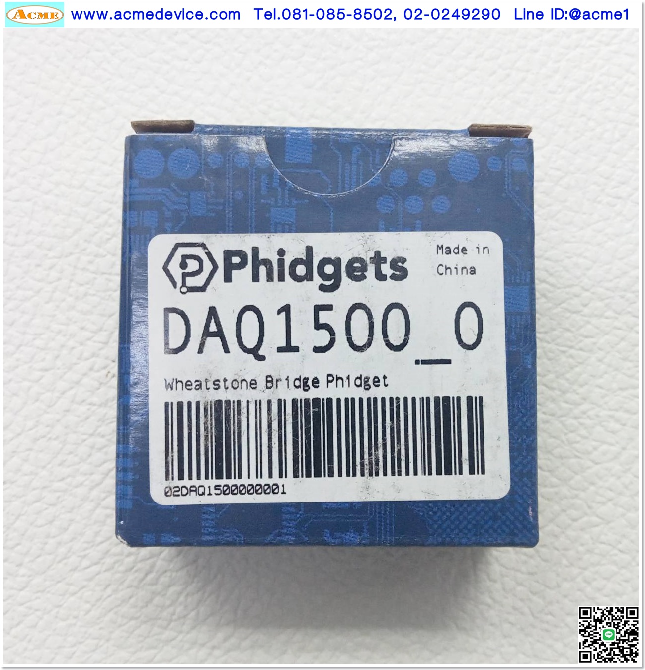 Wheatstone Bridge Phidget รุ่น DAQ1500_0, Load Cell Interface
