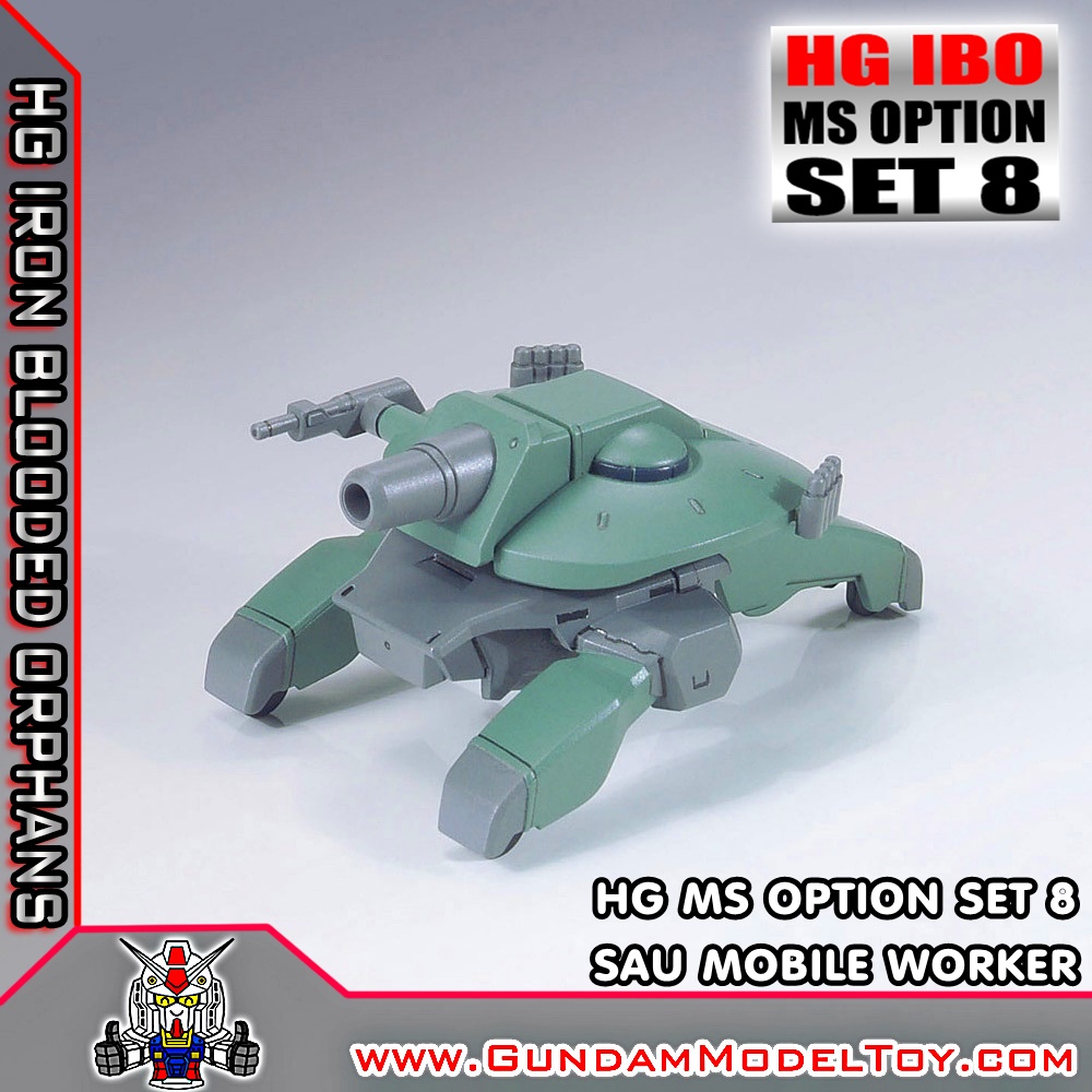 HG 1/144 MS OPTION SET 8 & SAU MOBILE WORKER