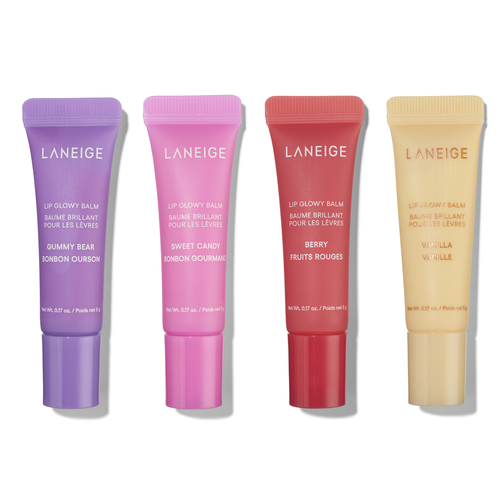 ลิปบำรุงลาเนจ Laneige Set Lip Glowy Balm 5g (แบบแยกชิ้น)