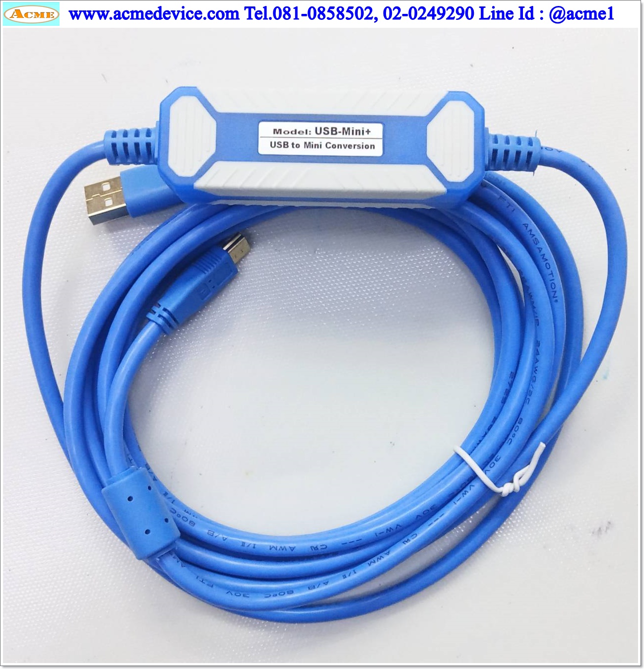 Dowload Cable สายโหลด รุ่น USB-Mini+ (OPTO Isolate)