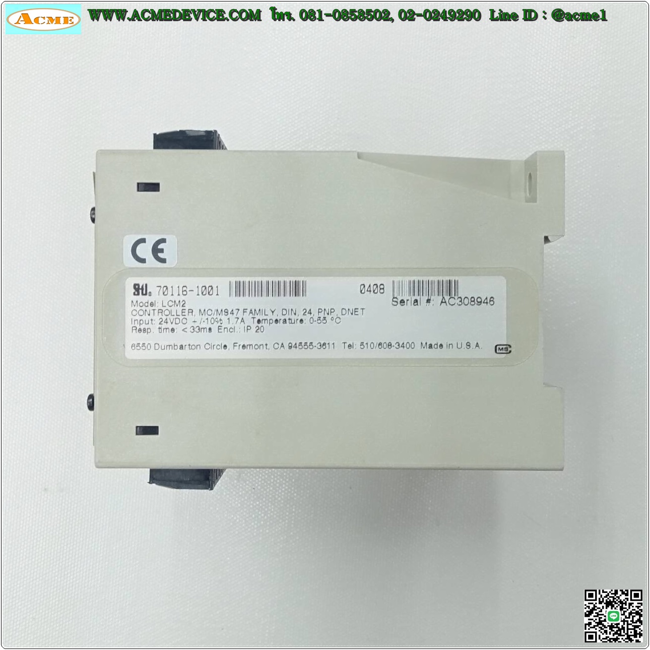 Area Sensor Scientific Technologies รุ่น Controller LCM-1, ยาว 450 mm
