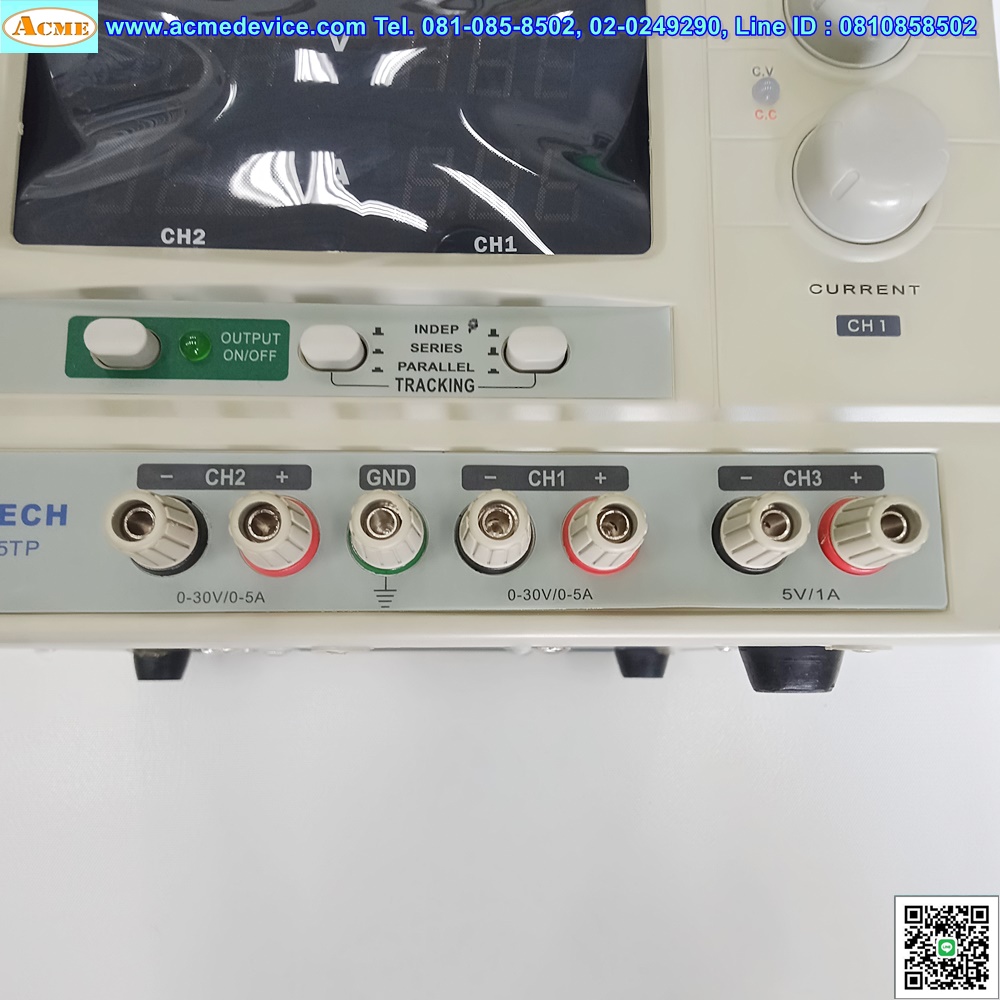 DC Power Supply Toyotech รุ่น DP30-05TP, 3CH, 5V/1A (จอมีตำหนิ)