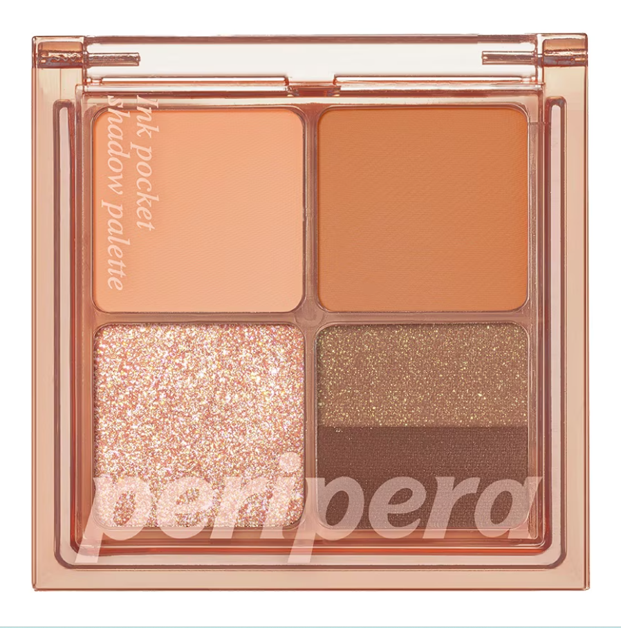 พาเลทอายแชโดว์เพริเพร่า Peripera Ink Pocket Shadow Palette # 003 Rolling Autumn