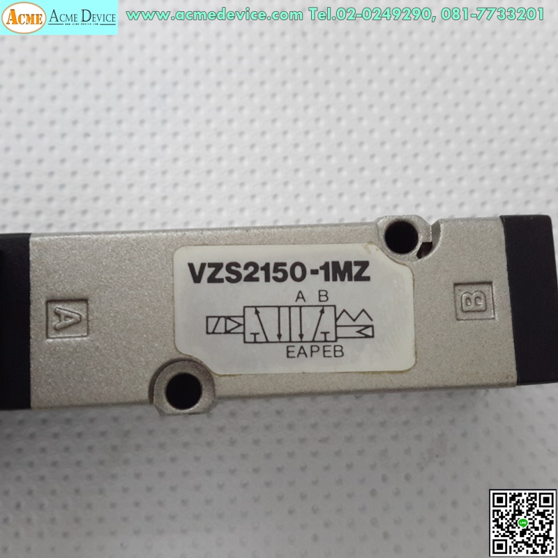 Solenoid Valve SMC รุ่น VZS2150-1MZ, 100Vac