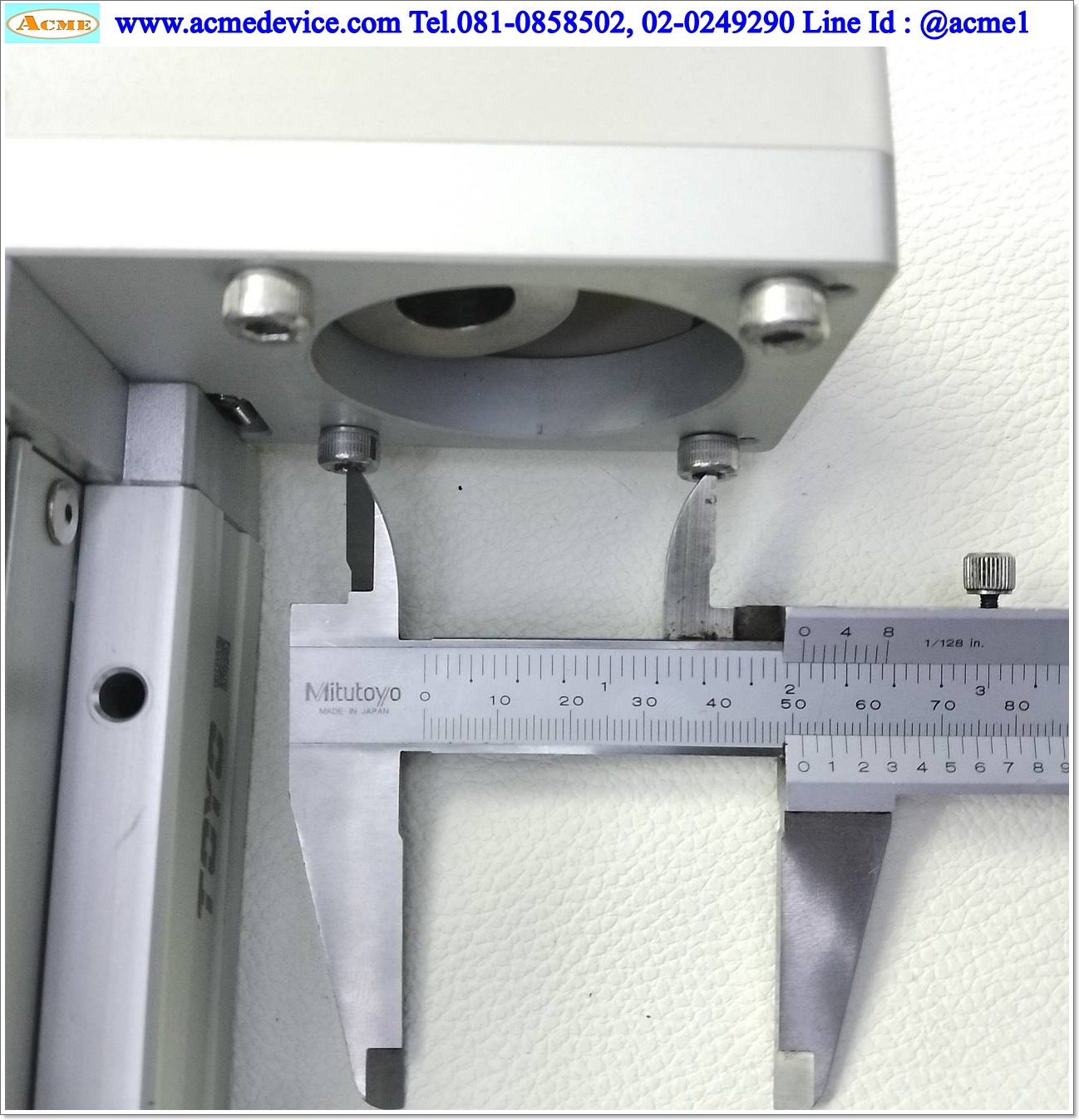 แกนสำเร็จรูป Ball Screw Toyo รุ่น GTH8-L20-500-K, ขนาด 80 x 760 mm., แกนโต 15 mm, Stroke 500 mm., Pit 20 mm. (R)