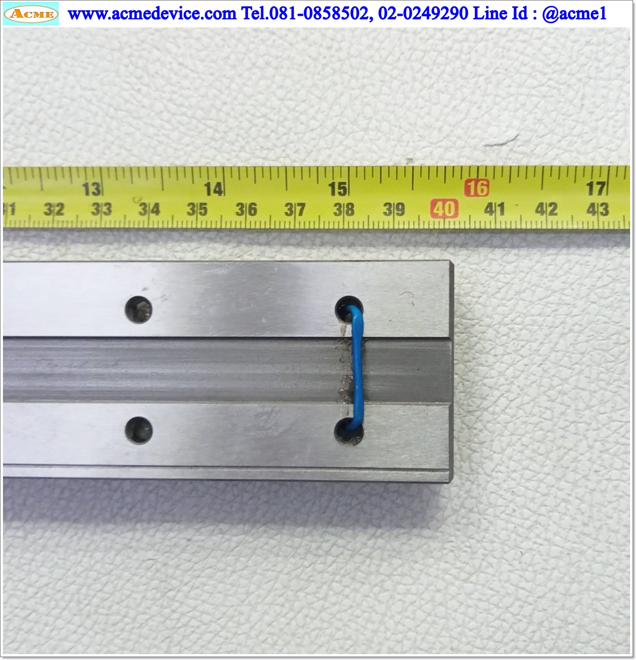 Linear Block and Rail IKO รุ่น LWLF42B, รางสไลด์ขนาด 42 mm x 400 mm