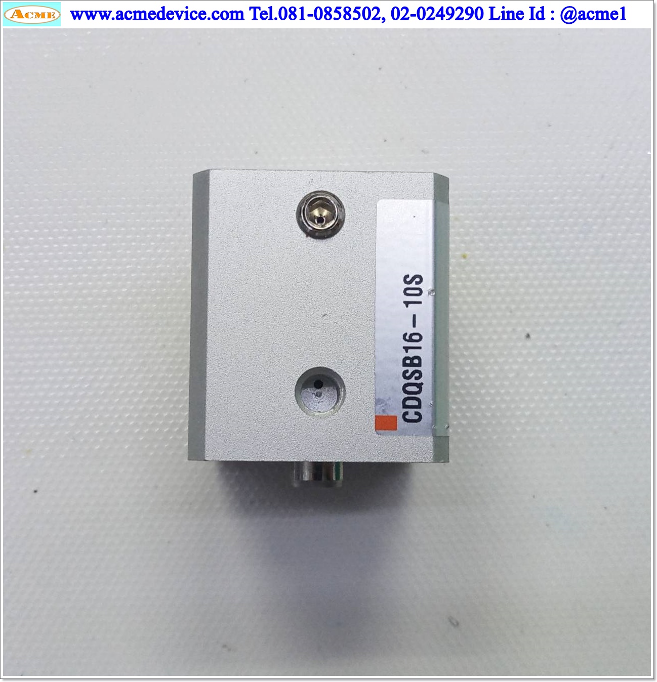 Air Cylinder SMC รุ่น CDQSB16-10S, Bore 16 mm., Stroke 10 mm.
