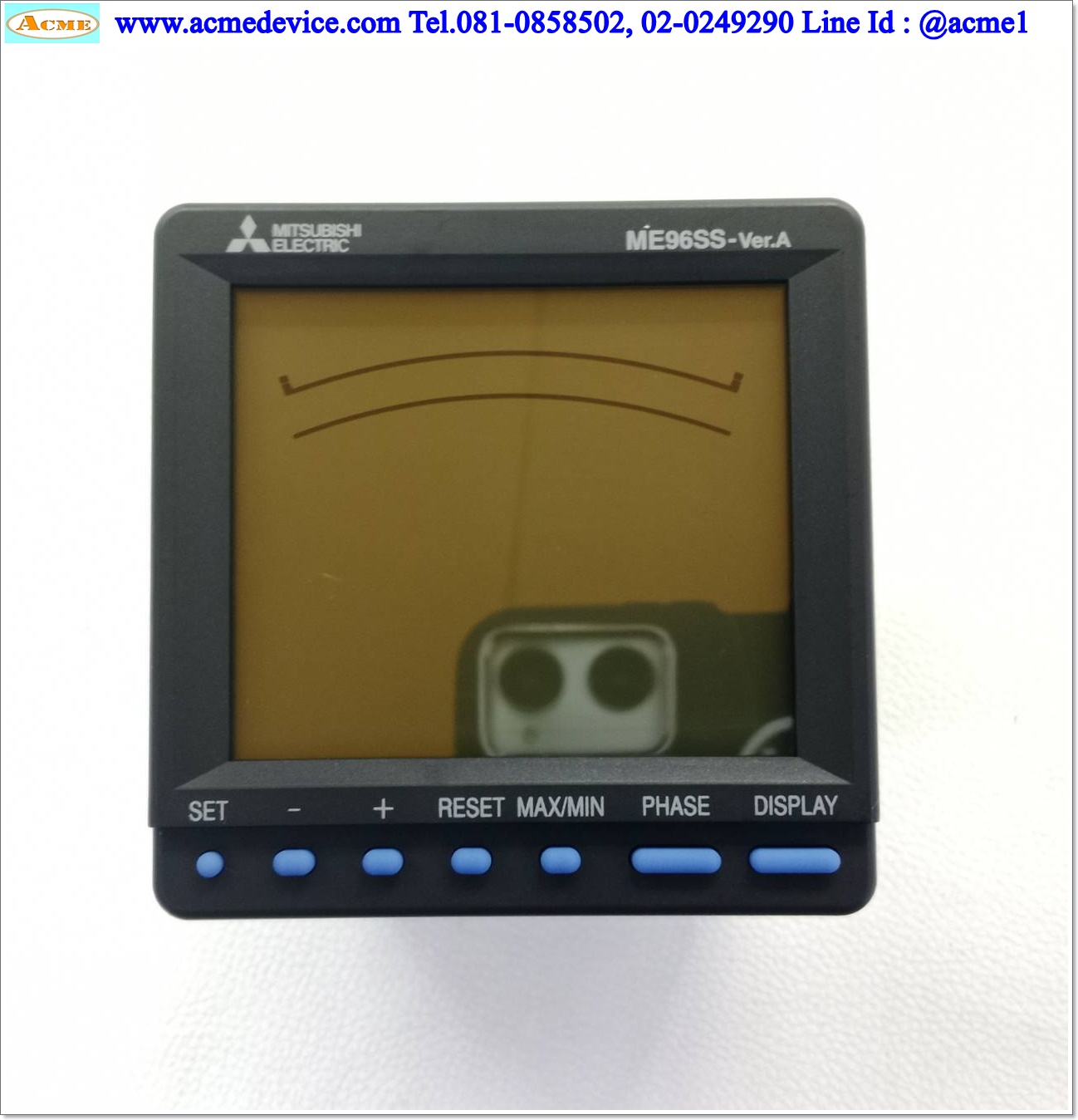 Multi-Measuring Intrument Mitsubishi รุ่น ME96SSRA-MB & CC-Link communication unit ME-0040C-SS96