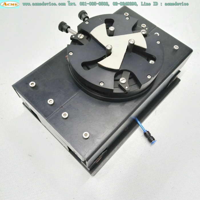 Linear Ball Slide XYA ??? รุ่น ???, ขนาด 150 x 250 x 90 mm, Stroke แกน Y 60 mm, Stroke แกน X 50 mm+ Rotary หมุน 360 องศา + นิวเมติกเบรค