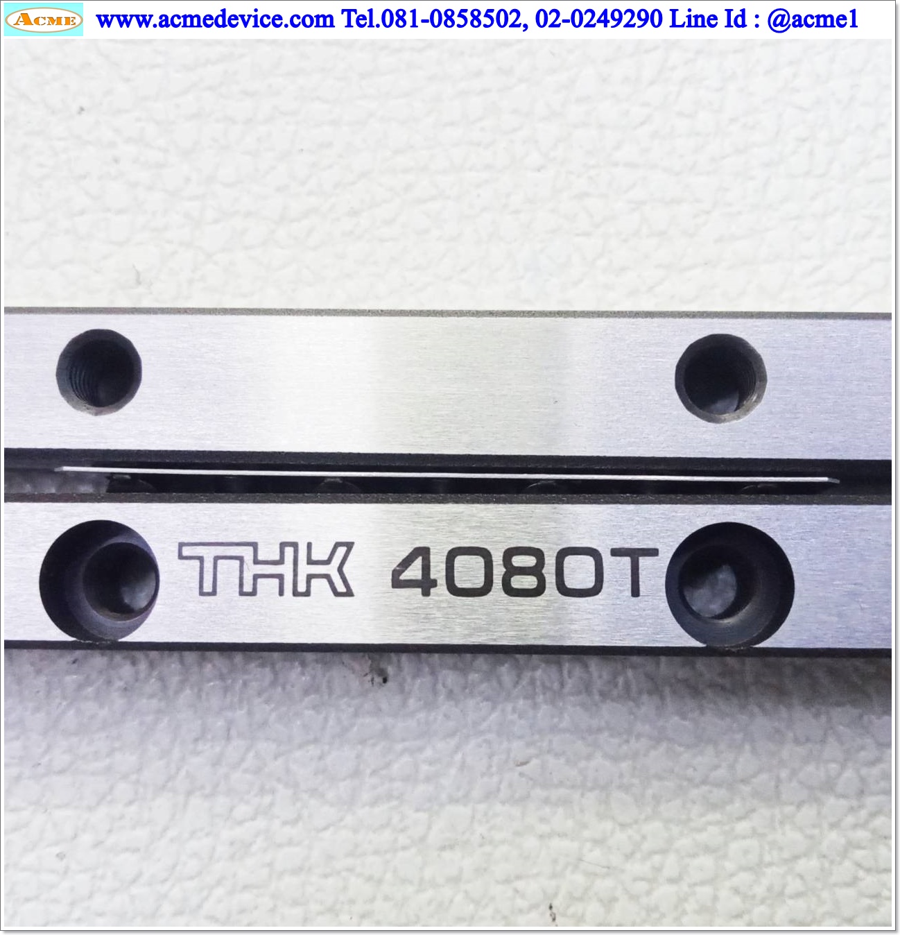 Cross-Roller Guide THK รุ่น 4080T, ขนาด 22 x 84 mm., Stroke 70 mm.