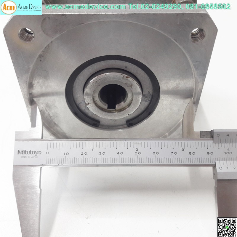 Gear Head SAKANISHISEIKI, รุ่น VIG075-0090G, Ratio 9:1, เข้า 16 mm, ออก 24mm, (for 750w lo)