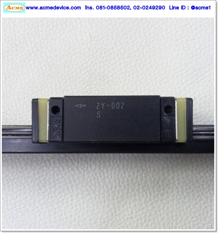 Linear Block and Rail NSK รุ่น LS15, รางสไลด์ขนาด 15 mm x 340 mm (2 Block)