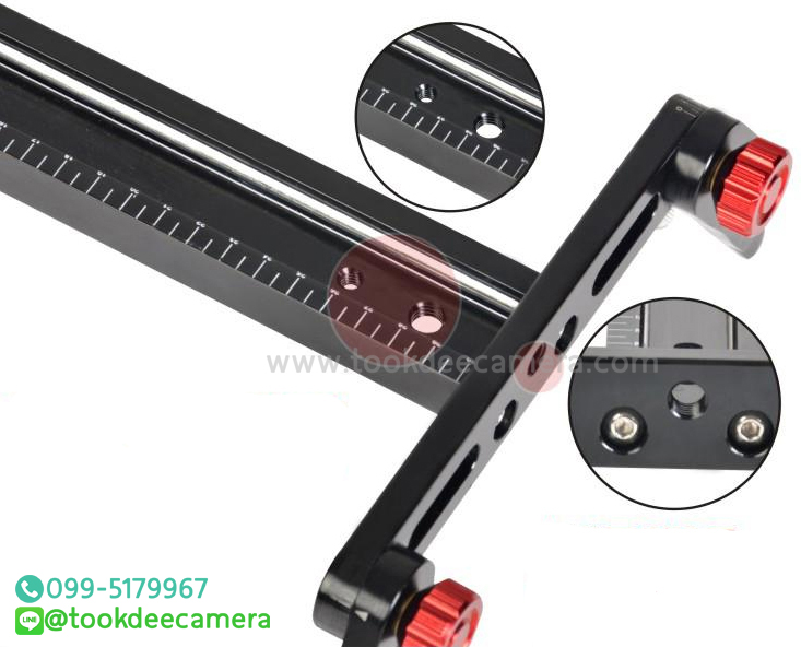 รางดอลลี่ (dolly slider) อย่างดี (PreOrder รอสินค้า 10-14วัน)