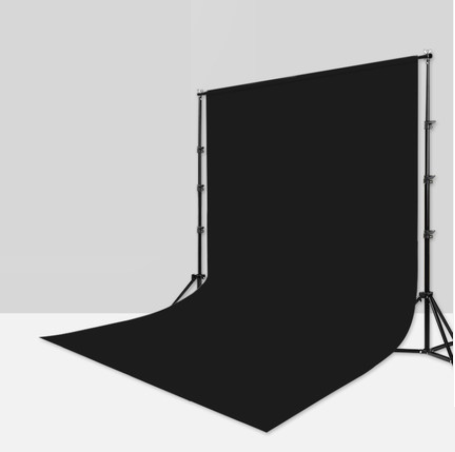 โครงฉากถ่ายภาพ (background stand) ขนาด 2.8x3m และผ้าฉากพื้นหลัง ขนาด 3x4m