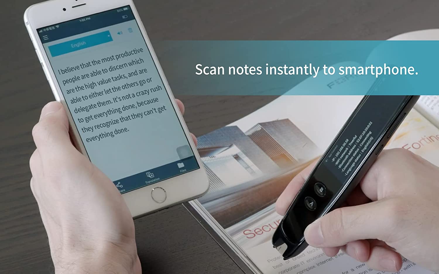 ปากกาสแกนเนอร์ PenPower รุ่น WorldPenScan Go