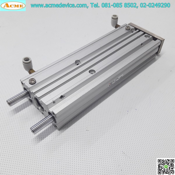 Compact Guide Cylinder SMC รุ่น MGPL16-125AZ, Bore 16 mm., Stroke 125 mm.
