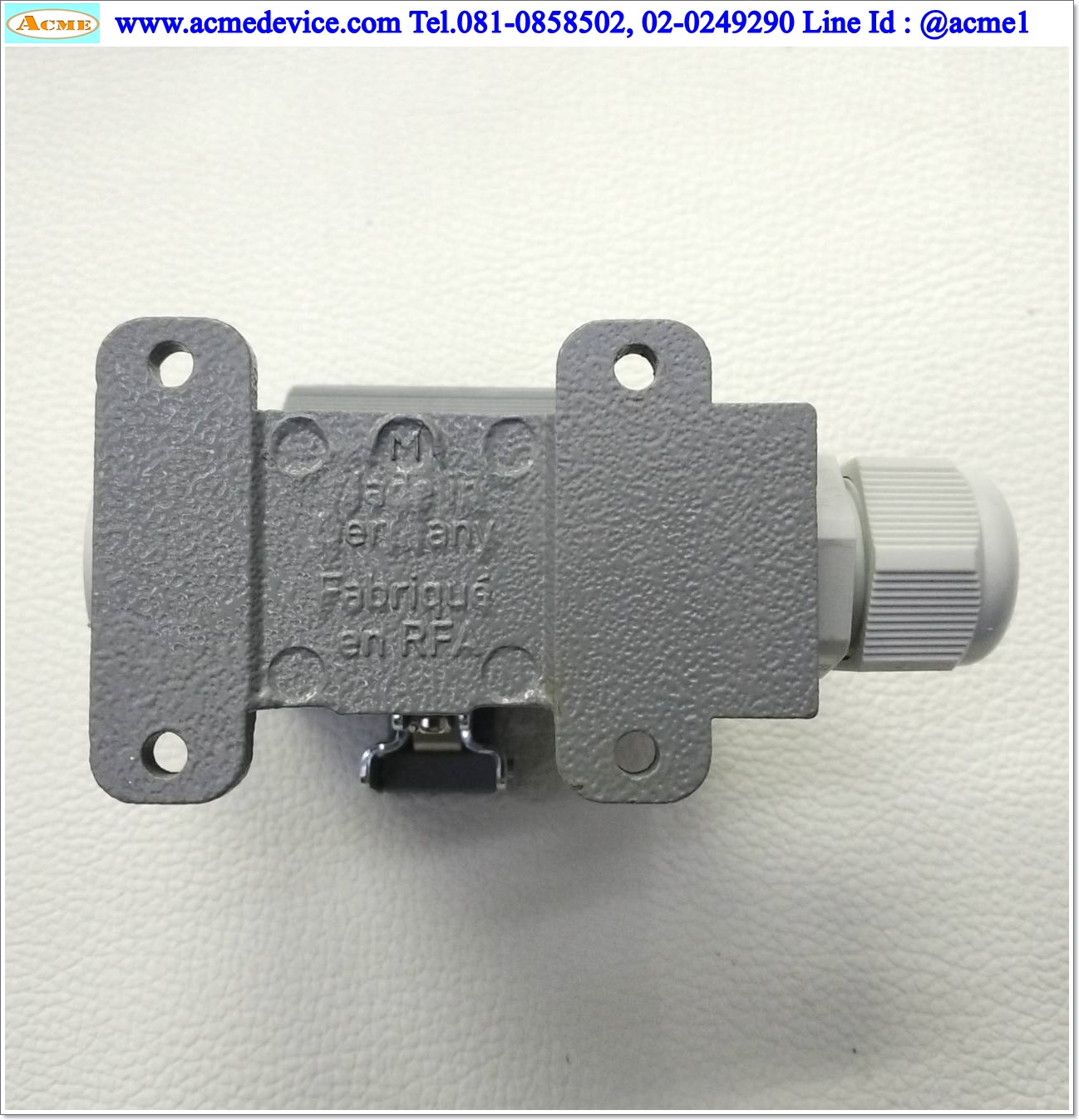 D-SUB HARTING รุ่น ZP-PNA-06-100, 9 Pin (ตัวผู้)