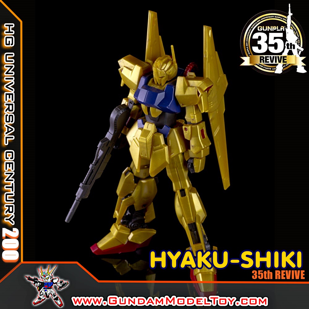 HGUC 1/144 HYAKU-SHIKI 35th REVIVE ฮะยาคุ ชิคิ ฉลอง 35 ปี