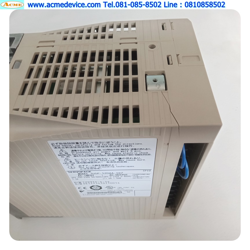 Servo Drive Yaskawa รุ่น JUSP-120AA-SD7, 1.5kW (มีตำหนิ)