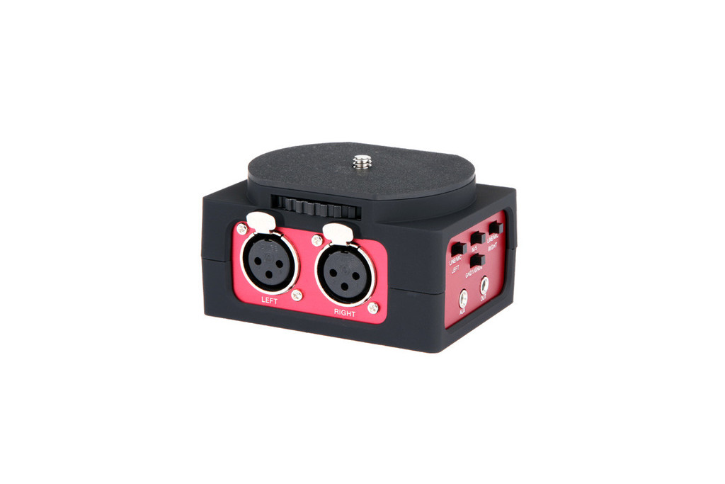 Saramonic SR-AX101 Universal Audio Adapter with Dual XLR Inputs รับประกันศูนย์ไทย 1 ปี