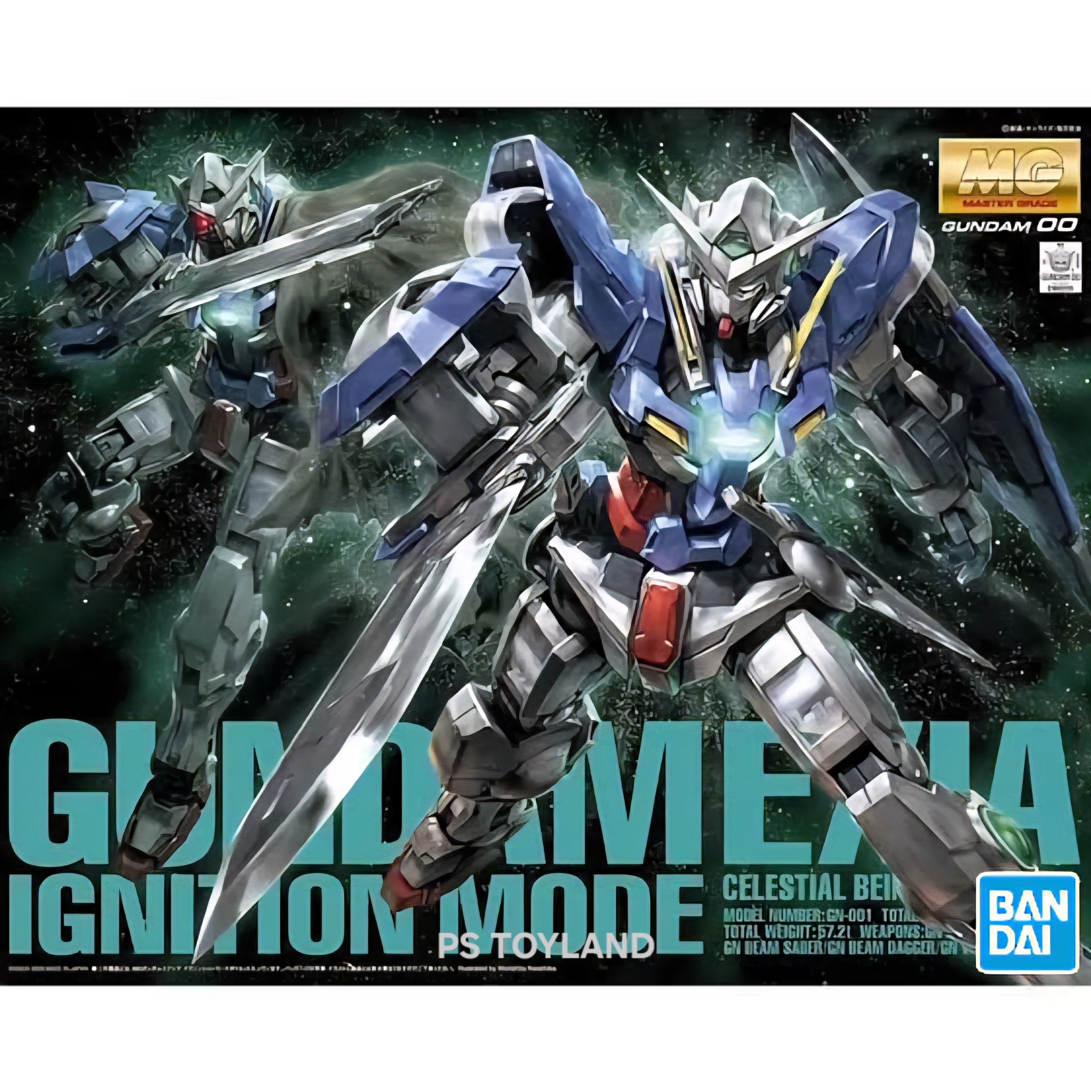 BANDAI MG GUNDAM EXIA IGNITION MODE LOT 2025 โมเดล กันดั้ม กันพลา PS TOYLAND