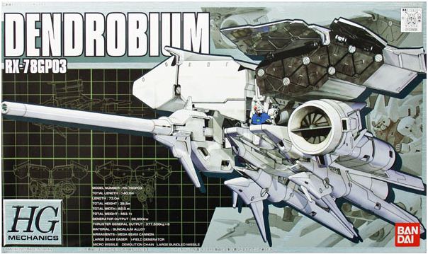 BANDAI HG 1/550 DENDROBIUM เดนโดรเบียม โมเดล กันดั้ม กันพลา PS TOYLAND