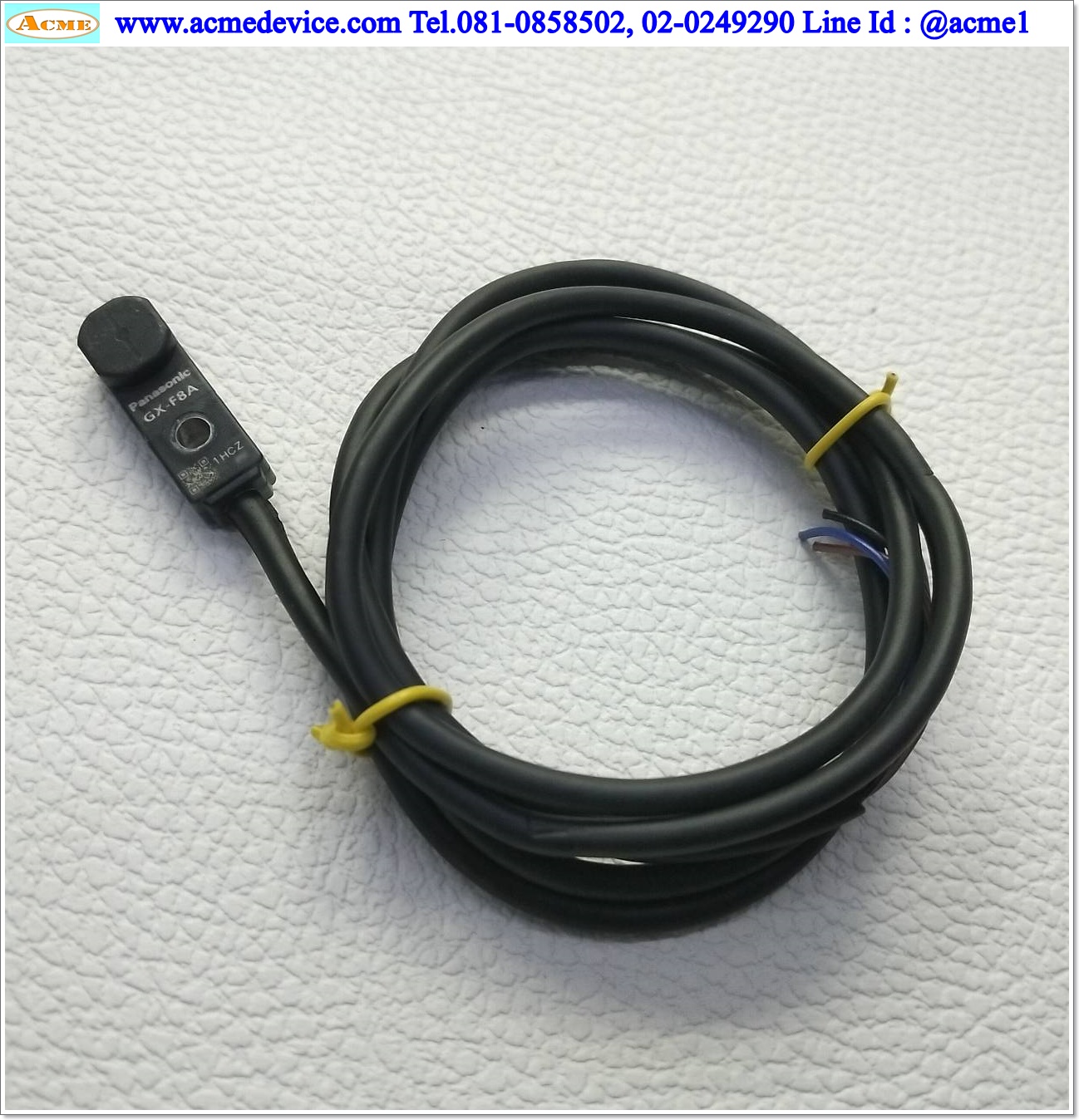 Proximity Panasonic รุ่น GX-F8A, ระยะ 2.5mm, 3wire, NPN, NO, Inductive