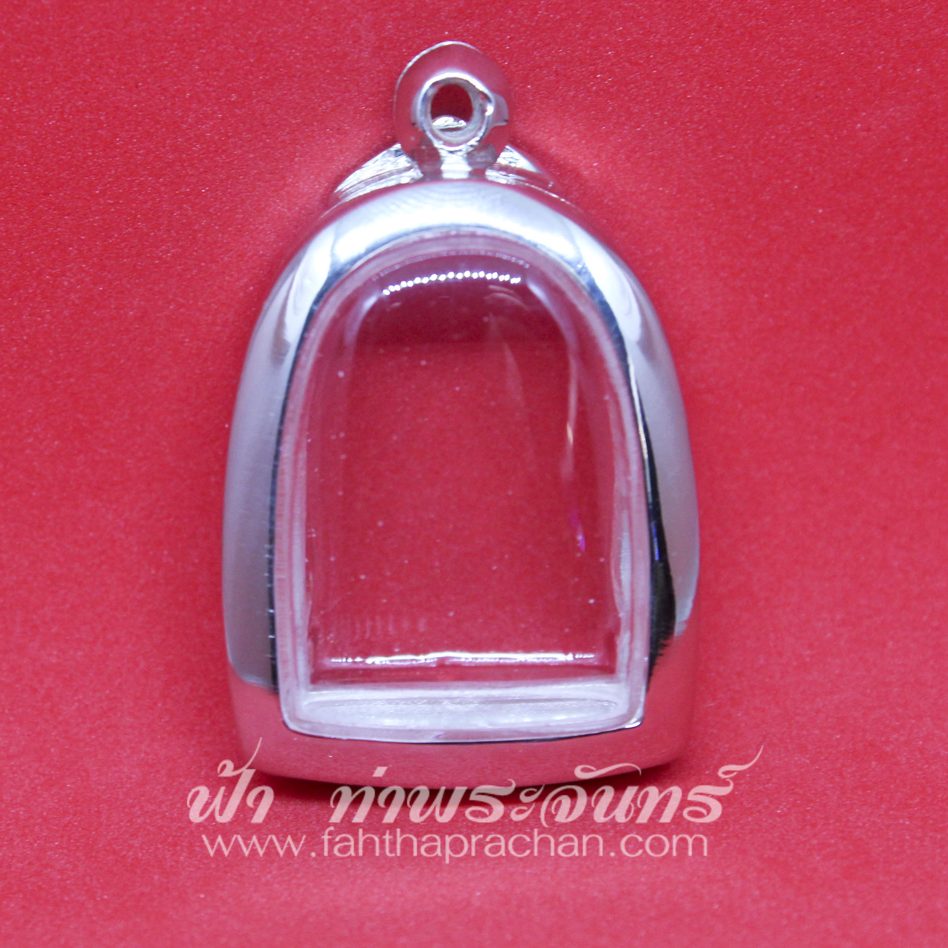 ตลับซุ้มกอ เงินขัดเงา