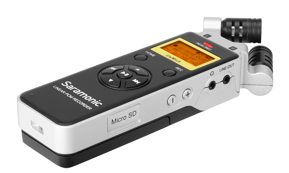 Saramonic SR-Q2 handheld audio recorder รับประกันศูนย์ไทย 1 ปี