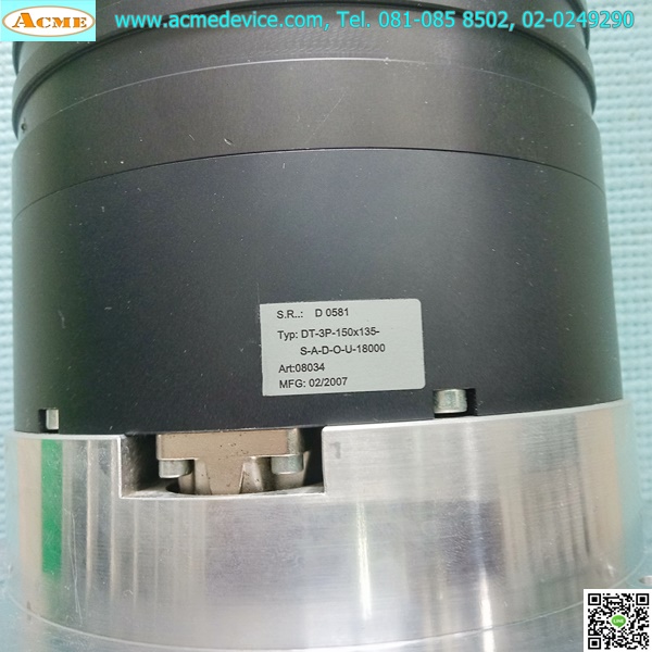 Direct Drive Servo Motor Rexroth รุ่น DT-3P-150x135-S-A-D-O-U-18000