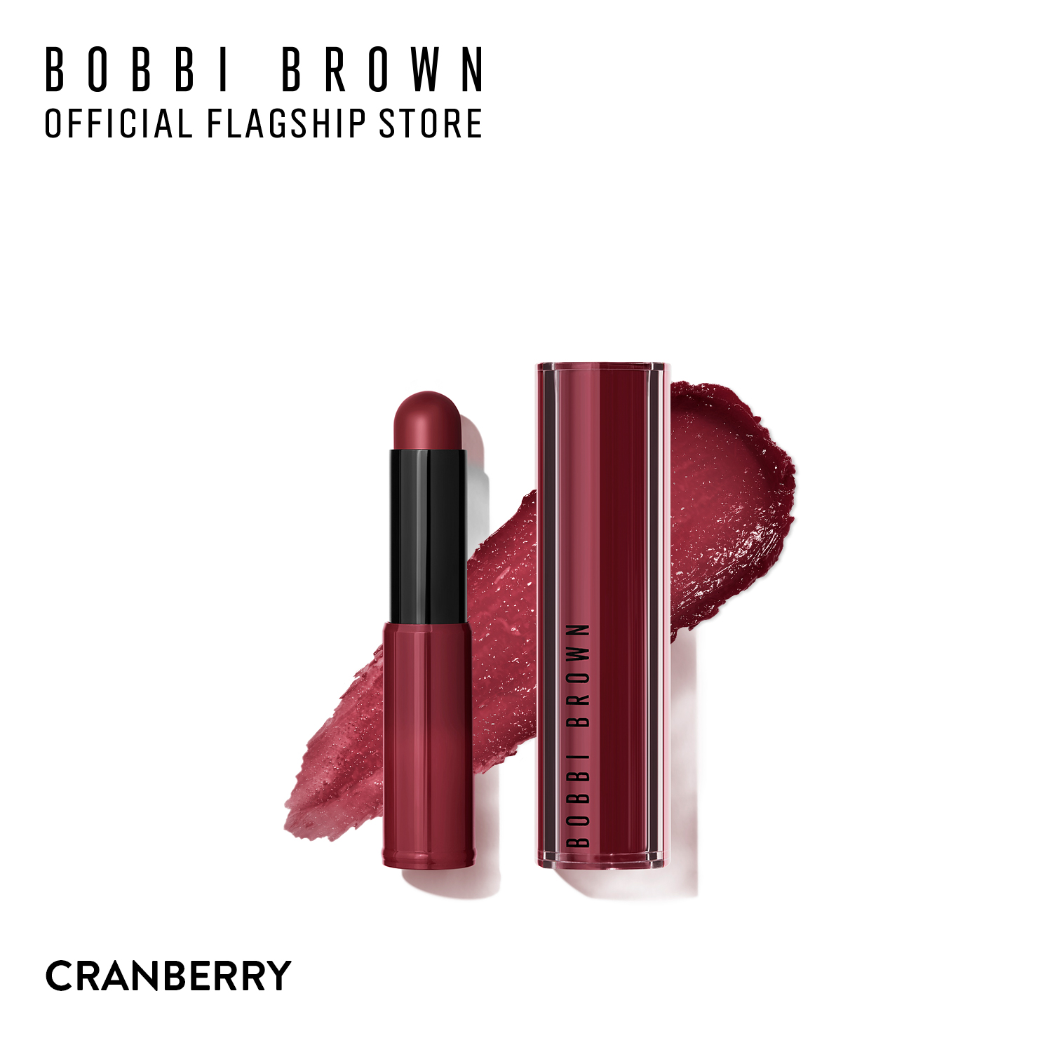 ลิปสติก Bobbi Brown Crushed Shine Jelly Stick 2.5g สีCranberry