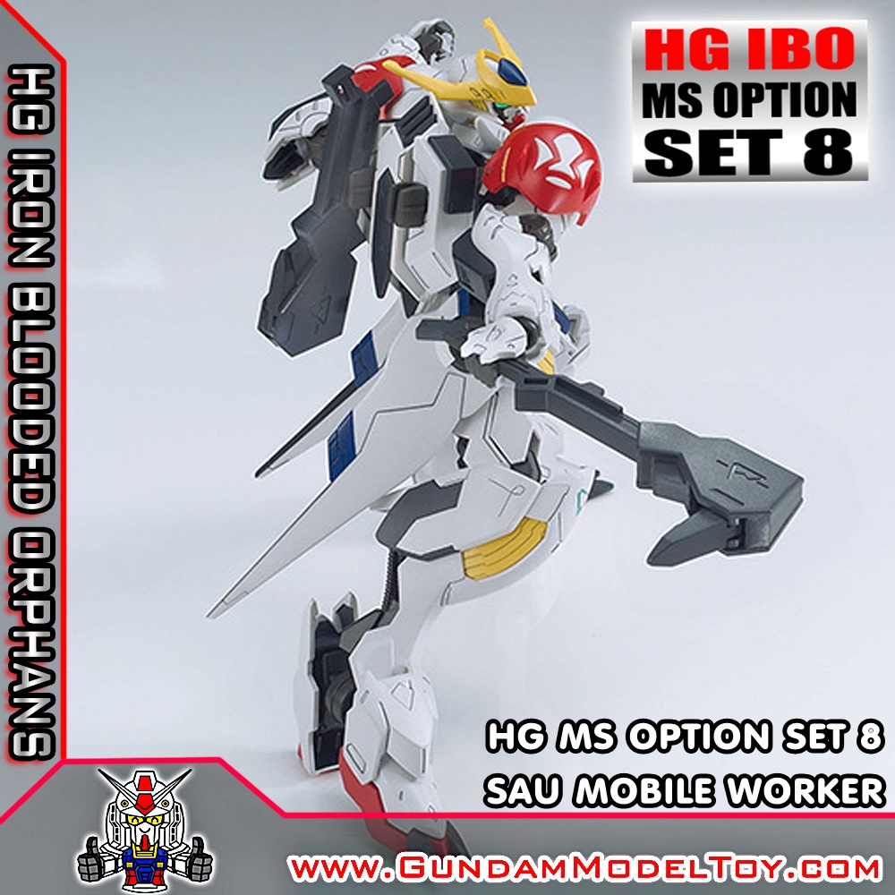 HG 1/144 MS OPTION SET 8 & SAU MOBILE WORKER