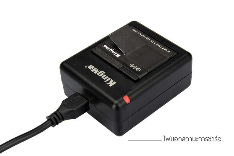 แท่นชาร์จแบตเตอรี่2ก้อนสำหรับกล้องเสี่ยวหมี่ Xiaomi yi camera (ไม่รวมแบตเตอรี่)