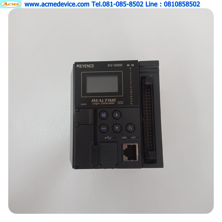 PLC Keyence รุ่น KV-5000, CPU Module