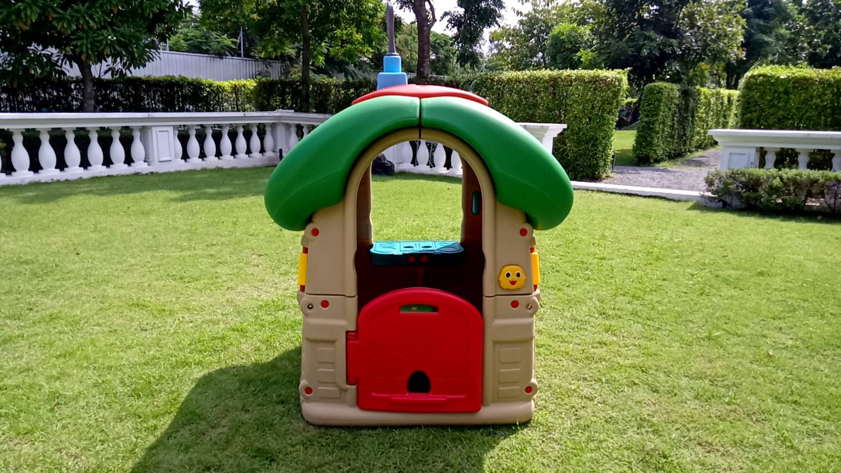 บ้านเด็กเล่น บ้านขนมปังหลากสี