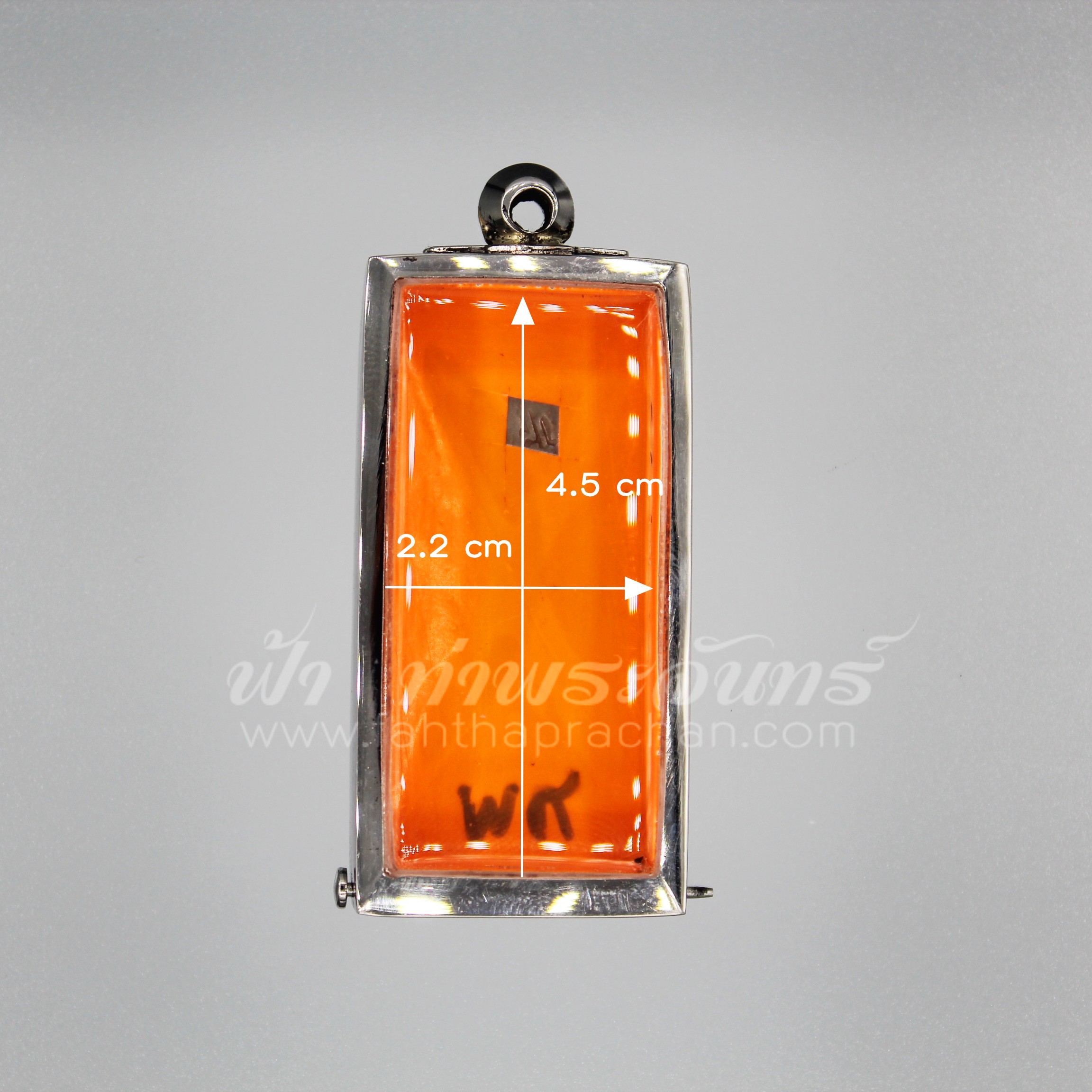 ตลับไพ่ตอง หน้าเดียว สแตนเลสพุก