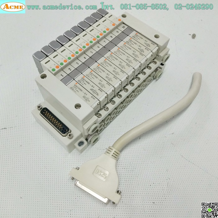 Solenoid Valve SMC รุ่น VQ1100-51 (2) 1 คอยส์, VQ1200-51 (7), VQ1400-51 (1), 2 คอยส์