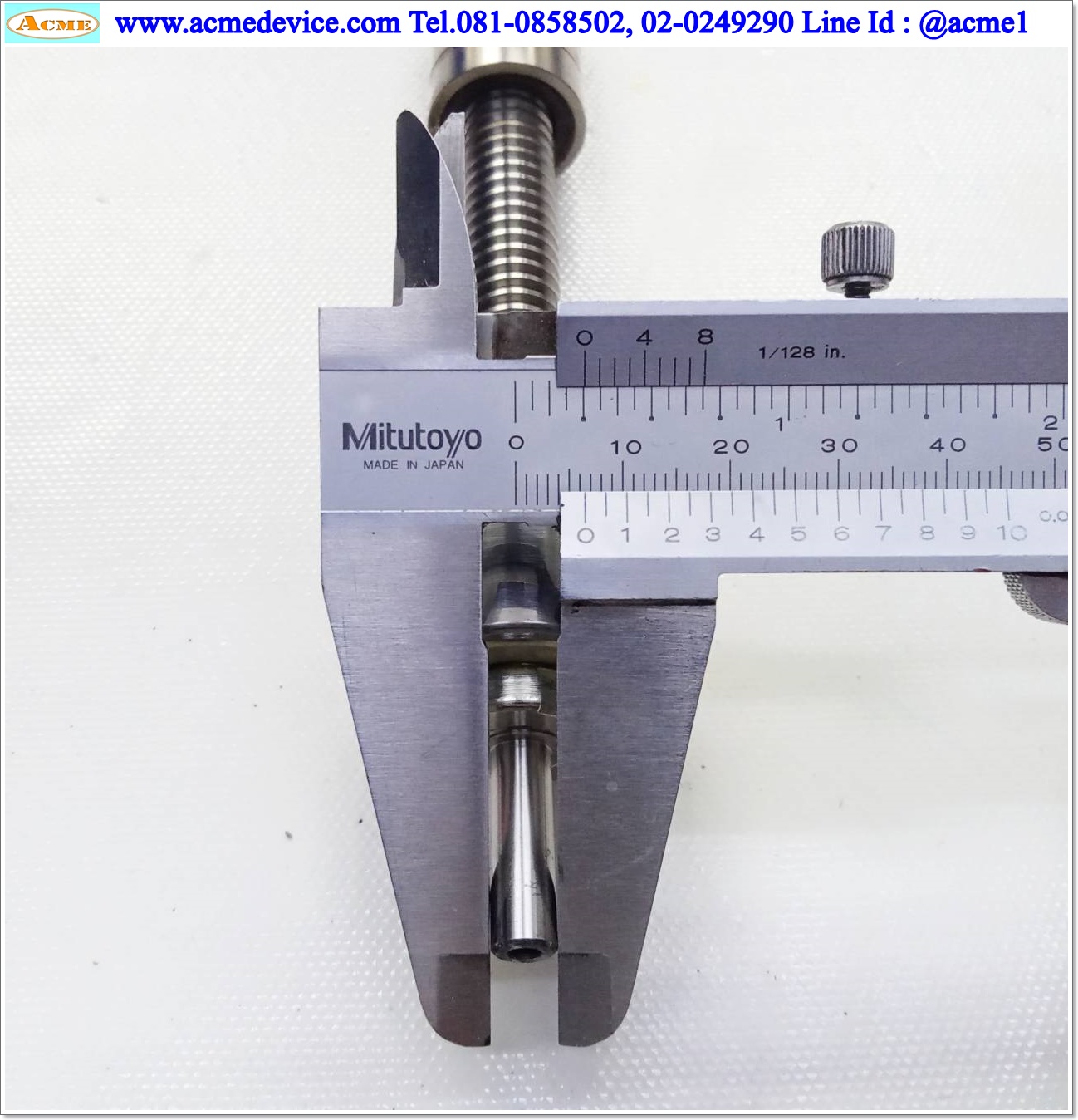 Lead Screw Universal รุ่น 3,977,269, Diameter 1/2", Lead 0.100", Travel 10"