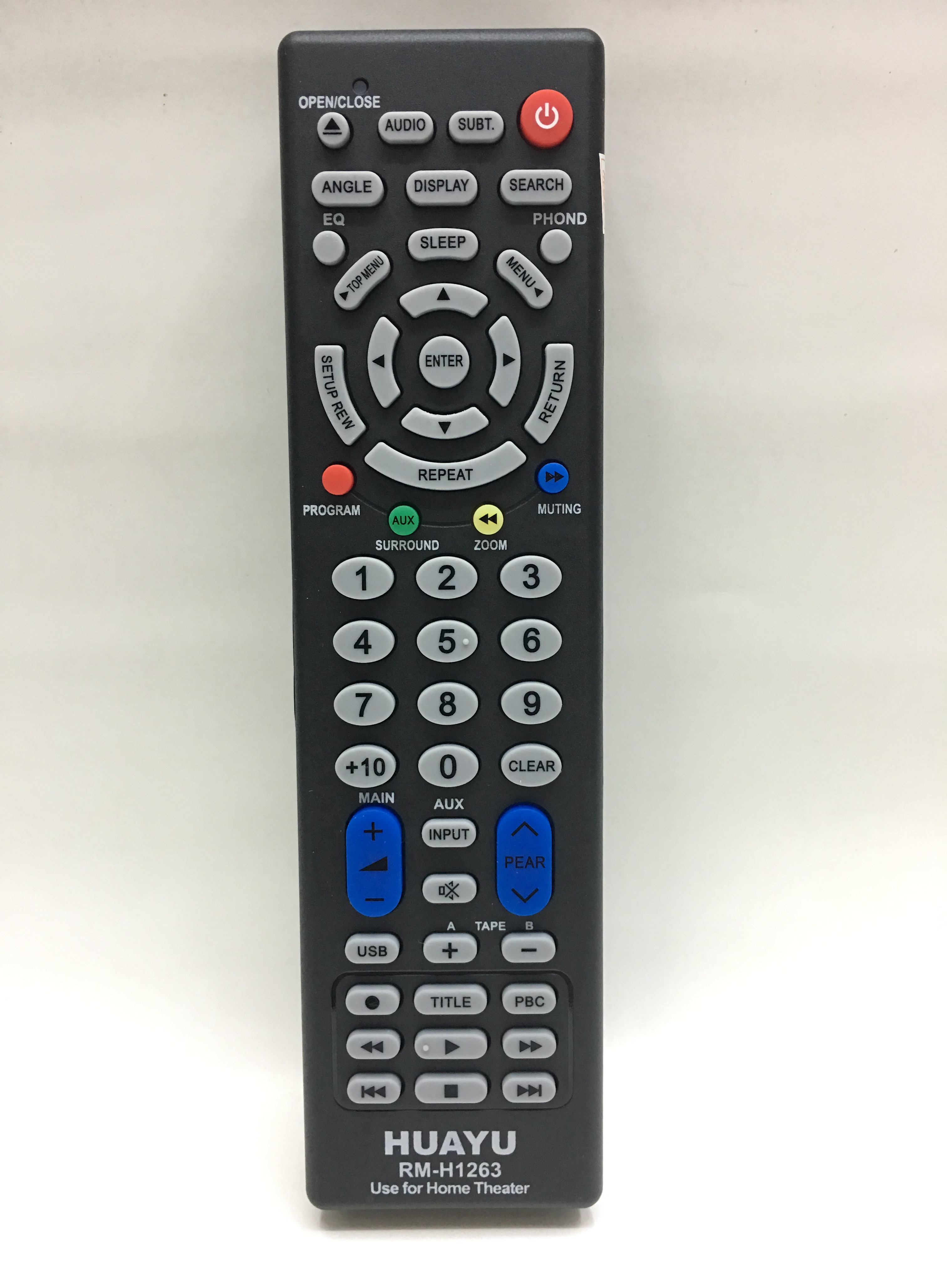 รีโมท DVD เครื่องเสียงใช้ได้ กับตามตัวอย่างในรูป รุ่น H1263