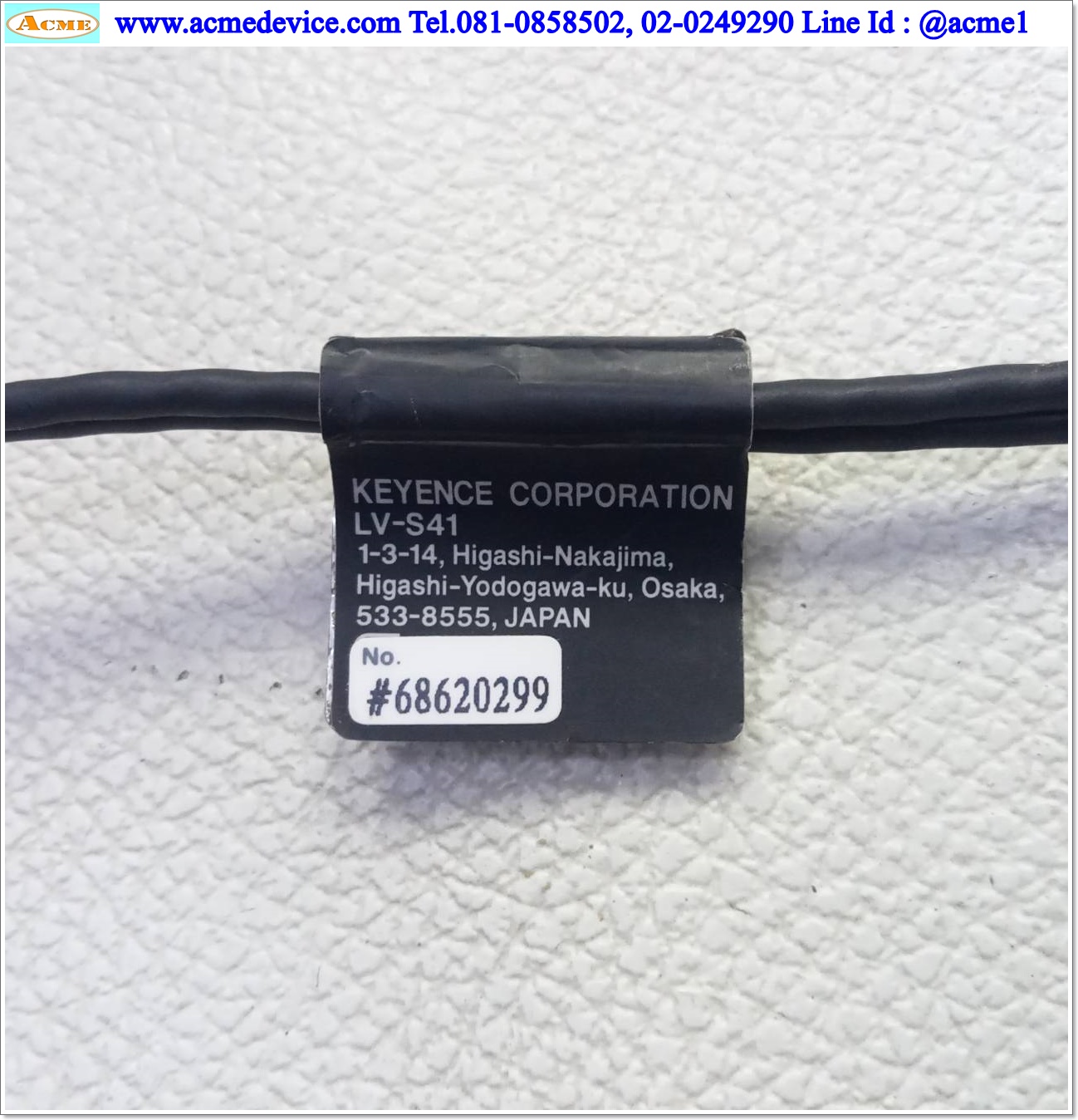 Laser Head Keyence รุ่น LV-S41, ระยะ 600 mm.