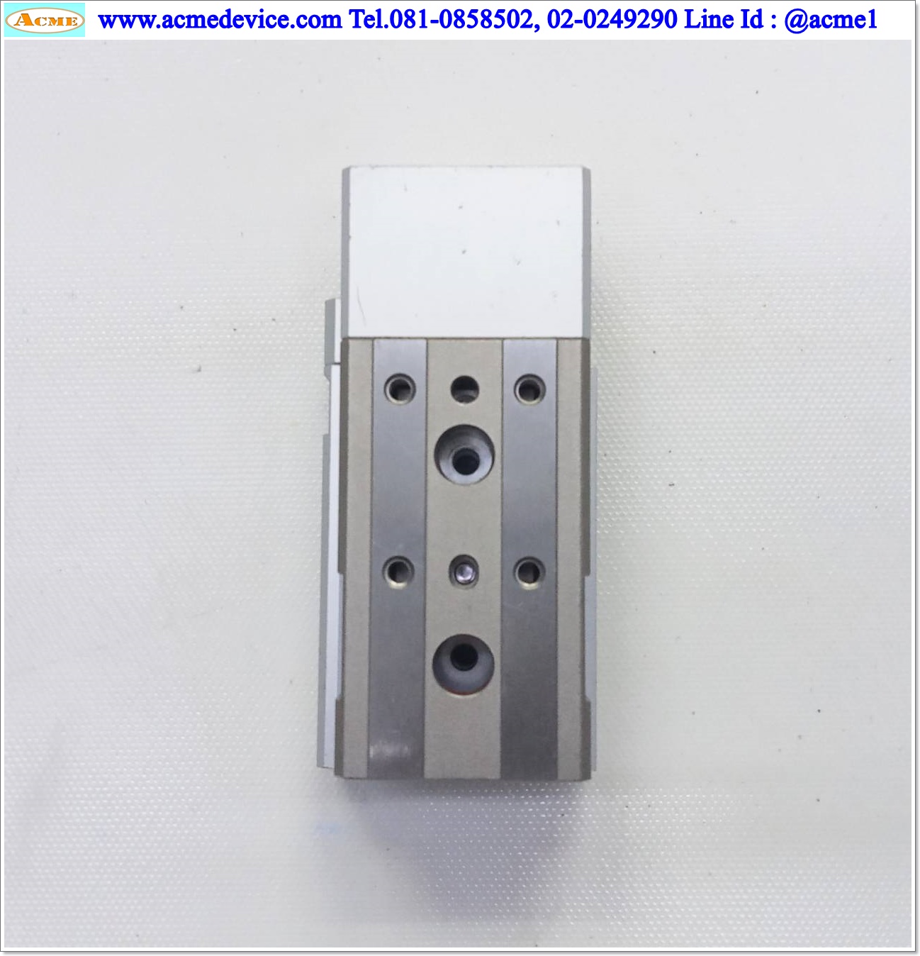 Guided Cylinder SMC รุ่น 13-MXQ12L-20, Bore 12 mm., Stroke 20 mm.