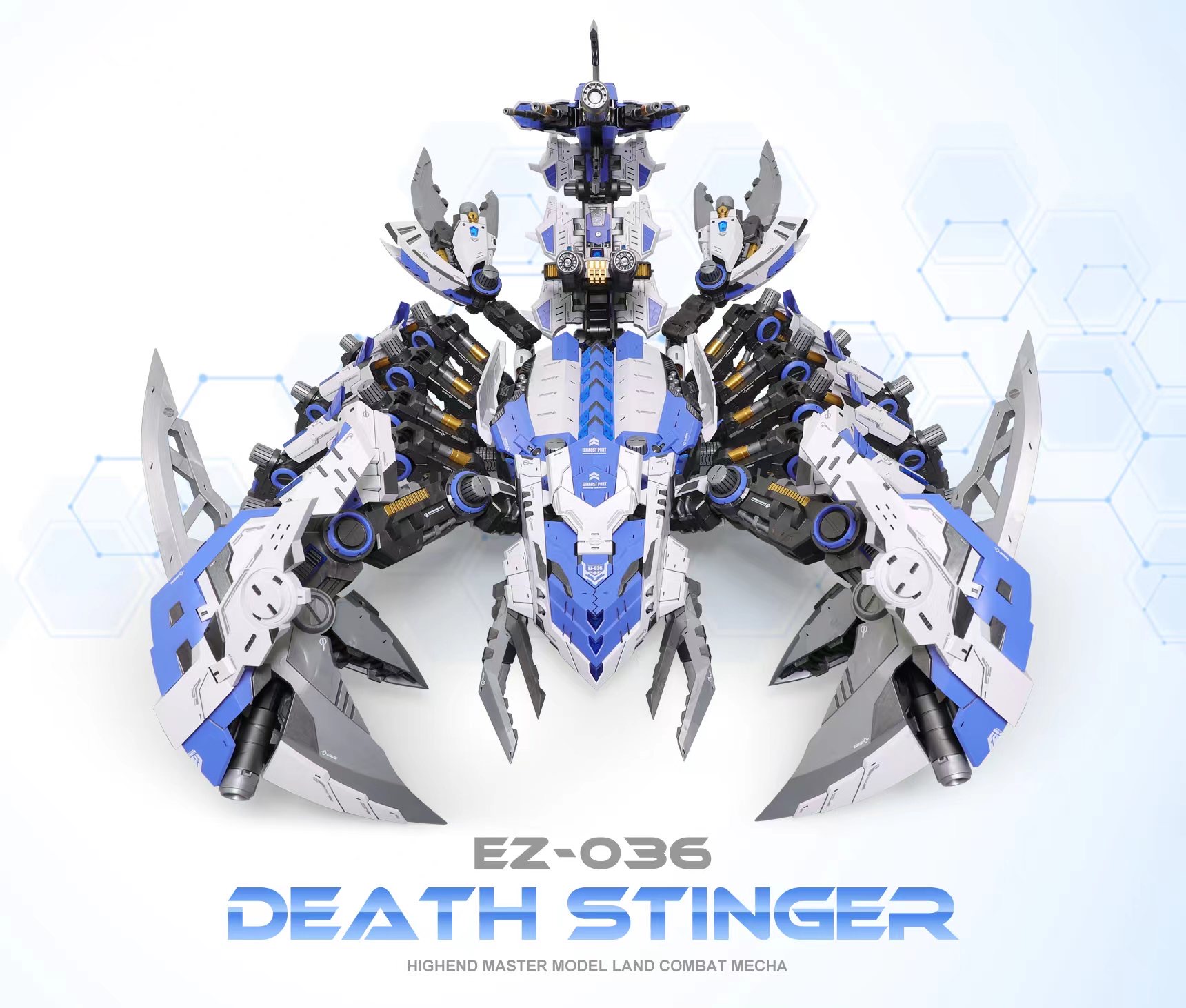 1/50 DEATH STINGER WHITE BLUE ค่าย ZA Model