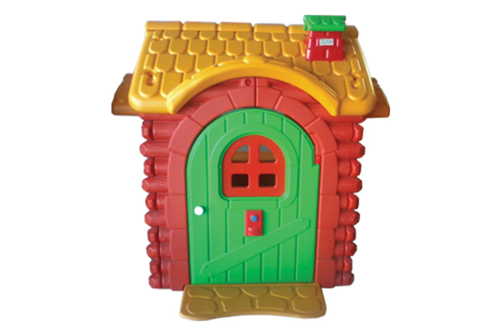 บ้านกลางป่าน้อย เครื่องเล่นสำหรับเด็ก บ้านน้อยสีน้ำตาล