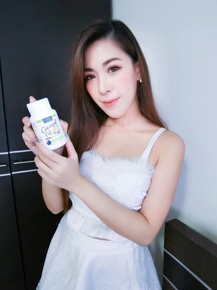 นูโบลิค น้ำมันมะพร้าวสกัดเย็น บริสุทธิ์ 1000 mg. Nubolic Coconut Oil จากประเทศออสเตรเลีย (1 กระปุก 60 เม็ด)