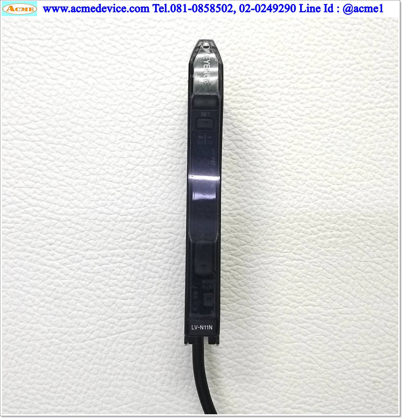 Laser Keyence รุ่น LV-N11N & LV-S41L, ระยะ 120 to 480 mm., NPN (มีฝาปิด)