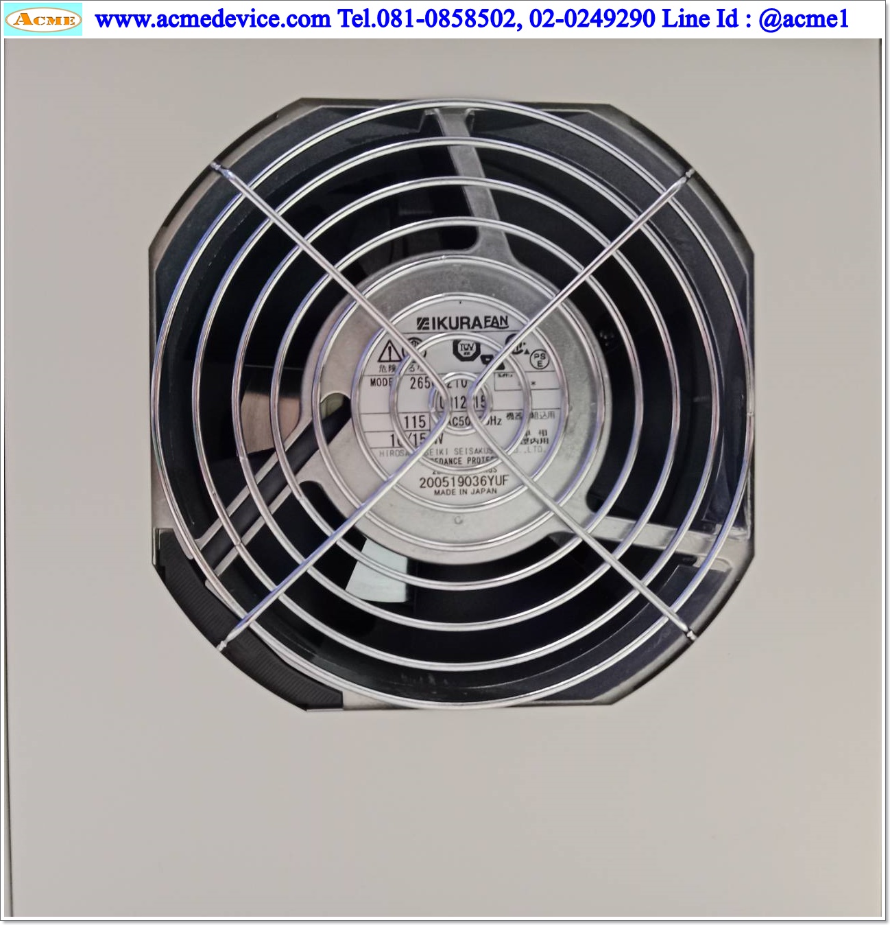 Vacuum Pump Ulvac รุ่น DA-121DD, 120L/min @ 50 Hz, -98 kPa, 400W, 115V