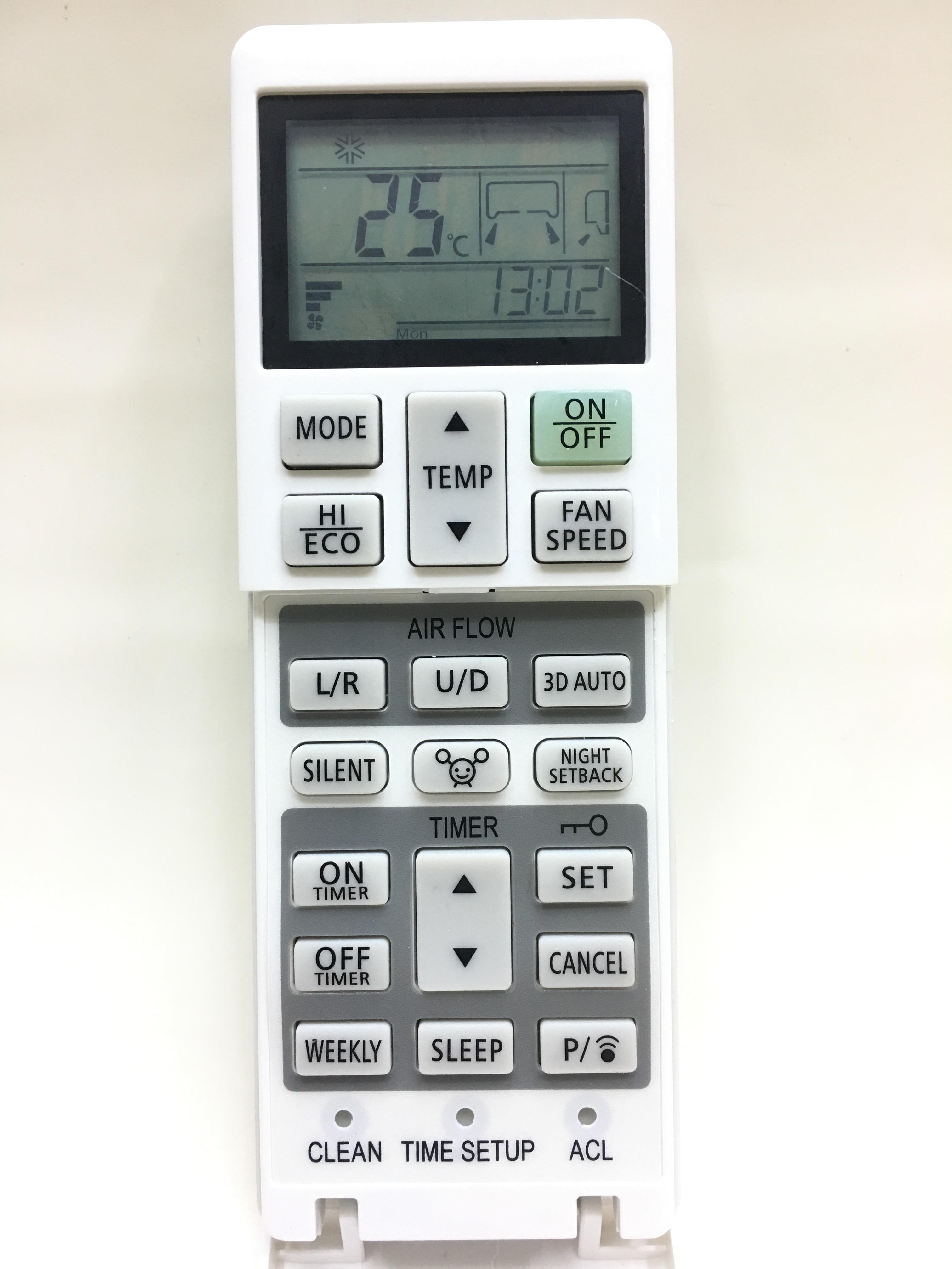 รีโมทแอร์ มิตซูบิชิ Mitsubishi รุ่น A700B ใช้ได้กับแอร์รุ่น Heavy Duty ที่รีโมทของเดิมทรงเหมือนกับในรูป