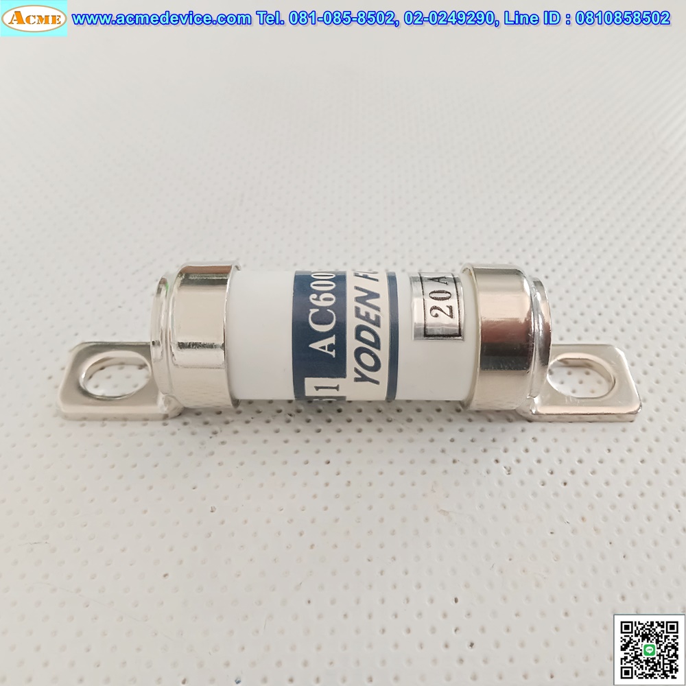 Fuse Yoden รุ่น UR61, 600Vac, 20A